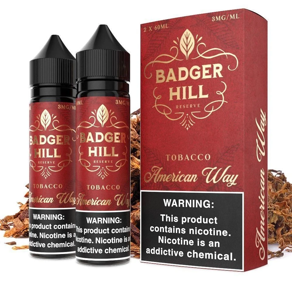 Bealach Meiriceánach le Cúlchiste Badger Hill 120ml