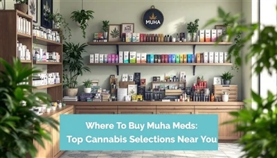 Cá háit le Muha Meds a Cheannach: Roghnúcháin Cannabais Barr in aice leat