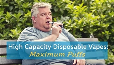 Vapes indiúscartha ardchumais: uasta puffs
