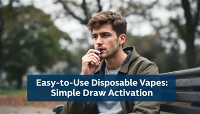 Vapes indiúscartha atá éasca le húsáid: Gníomhachtú tarraingthe simplí