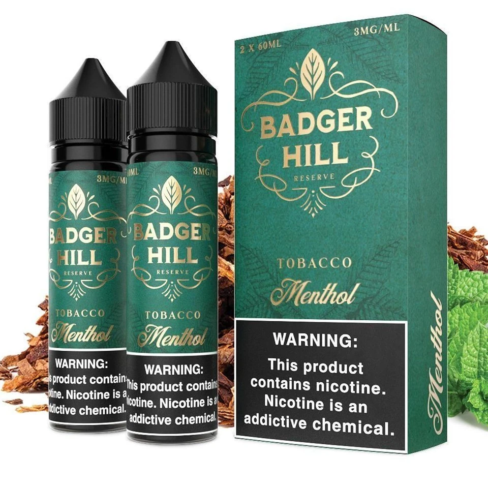 Menthol le Cúlchiste Badger Hill 120ml