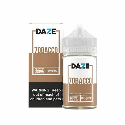 7obacco le 7Daze f - Sraith NIC 60ml