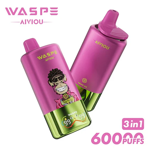 Waspe 60000 Puff 3 in 1 Pod Vaporizer