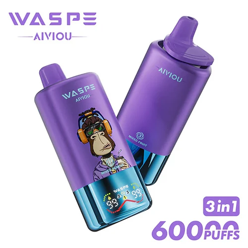 Waspe 60000 Puff 3 in 1 Pod Vaporizer